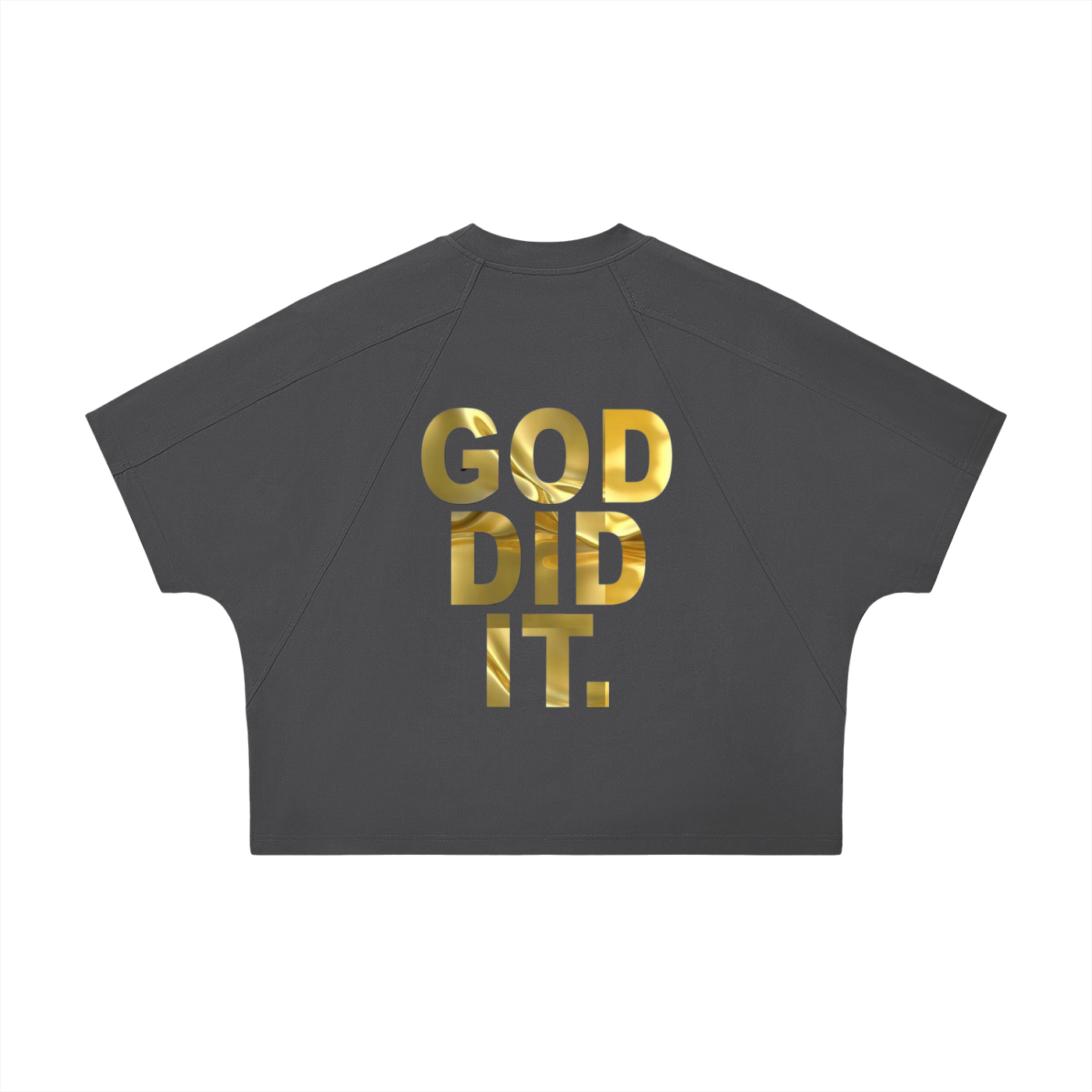 Unisex Boxy Tonal Paneling ray & Kai  T-Shirt