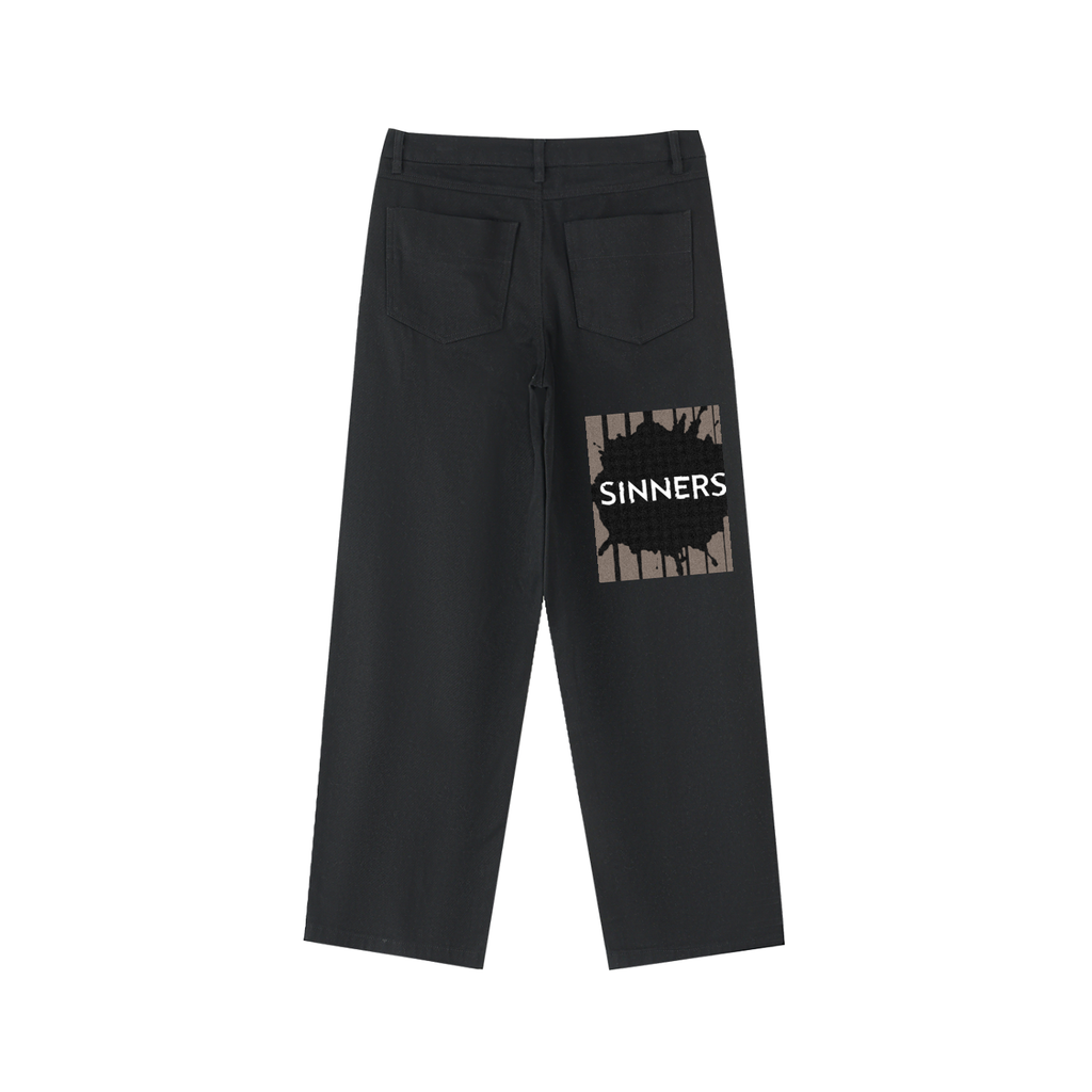 Heavyweight Cotton sinner Straight-Leg Pants