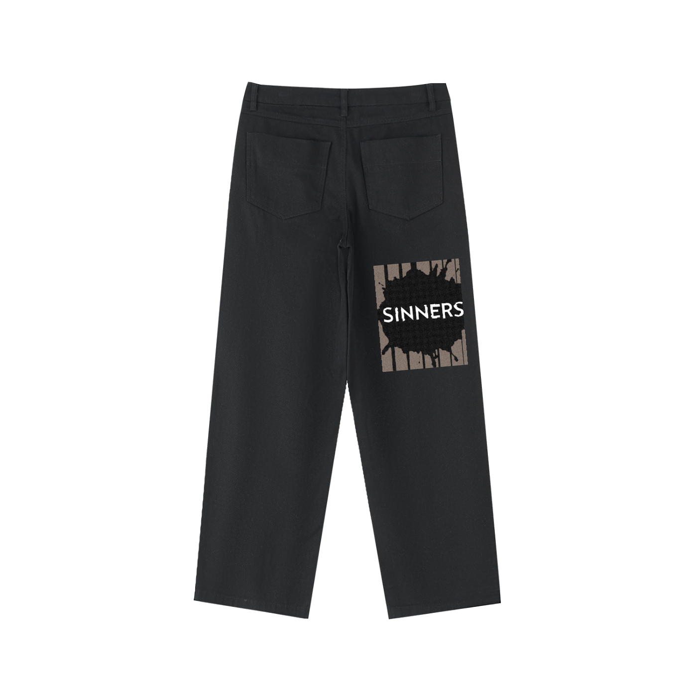 Heavyweight Cotton sinner Straight-Leg Pants