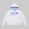 Contrast Drawstring Leo Hoodie